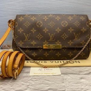 Louis Vuitton, Bags, Louis Vuitton Favorite Mm Monogram Chain Clutch  Crossbody Du423